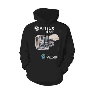 AIRBUS 330 ALL OVER PRINT HOODIE JACKET - PILOTSX